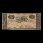 Canada, Bank of Upper Canada (Kingston), 1 dollar <br /> 1 janvier 1820