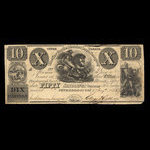 Canada, Newcastle District Loan Company, 10 dollars <br /> 27 août 1836