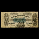 Canada, Bank of British North America, 1 dollar <br /> 1 janvier 1856