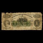 Canada, Bank of British North America, 1 dollar <br /> 1 décembre 1859