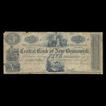 Canada, Central Bank of New Brunswick, 1 dollar <br /> 1 mai 1853