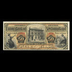 Canada, Union Bank of Newfoundland, 50 dollars <br /> 1 mai 1889
