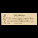 Canada, Cambridge Self & Cie., aucune dénomination <br /> 1805