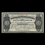 Canada, Terre-Neuve - Département des travaux publics, 1 dollar <br /> 1905