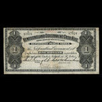Canada, Terre-Neuve - Département des travaux publics, 1 dollar <br /> 1906