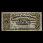 Canada, Gouvernement de Terre-Neuve, 2 dollars <br /> 1912