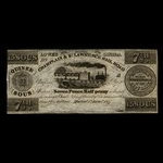 Canada, Champlain & St. Lawrence Railroad Company, 15 sous <br /> 1 août 1837