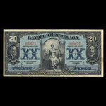 Canada, Banque d'Hochelaga, 20 dollars <br /> 2 janvier 1917