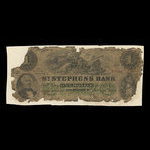 Canada, St. Stephen's Bank, 1 dollar <br /> 1 juillet 1860