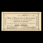 Canada, T.J. Lamontagne, 5 cents <br /> 10 septembre 1883