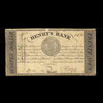 Canada, Henry's Bank, 1/4 dollar <br /> 27 juin 1837