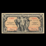 Jamaïque, Canadian Bank of Commerce, 1 livre(anglaise) <br /> 1 juin 1938