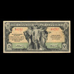 Trinité, Canadian Bank of Commerce, 5 dollars <br /> 1 juillet 1939