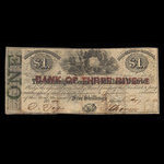 Canada, Municipal Council of the Midland District, 1 dollar <br /> 7 janvier 1862