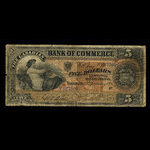 Canada, Canadian Bank of Commerce, 5 dollars <br /> 2 janvier 1906