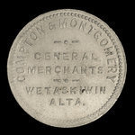 Canada, Compton & Montgomery, 10 cents <br /> 1911