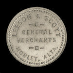 Canada, Leeson & Scott, 25 cents <br /> 1909