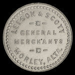 Canada, Leeson & Scott, 10 cents <br /> 1909