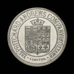 Canada, Pritchard & Andrews, aucune dénomination <br /> 1920