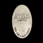 Canada, Brazeau Collieries Limited, aucune dénomination <br />