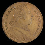 France, Louis XV, aucune dénomination : 1754