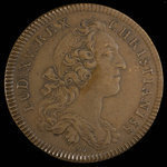 France, Louis XV, aucune dénomination : 1754