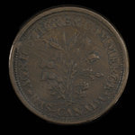 États-Unis d`Amérique, T.D. Seaman, 1 cent <br /> 1838