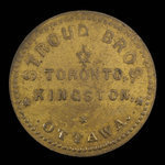 Canada, Stroud Brothers, 1 livre de thé <br /> 1895
