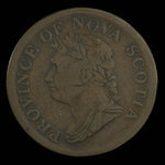 Canada, Province de la Nouvelle-Écosse, 1 penny <br /> 1832