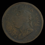 Canada, Province de la Nouvelle-Écosse, 1 penny <br /> 1832