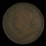 Canada, Province de la Nouvelle-Écosse, 1/2 penny <br /> 1832