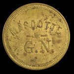 Canada, Gédéon Normandin (G.N.), 5 cents <br /> 1895