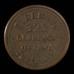 Canada, E. Renaud (fils), 1/2 pain <br /> 1910