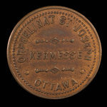 Canada, Orphelinat St-Joseph, 10 centins <br /> 1891