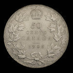 Canada, Édouard VII, 50 cents <br /> 1905