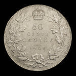 Canada, Édouard VII, 50 cents <br /> 1906