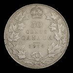 Canada, Georges V, 50 cents <br /> 1914