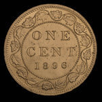 Canada, Victoria, 1 cent <br /> 1896