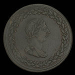 Canada, inconnu, 1/2 penny <br /> 1812