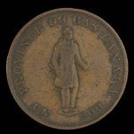 Canada, Banque du Peuple (People's Bank), 1/2 penny <br /> 1837