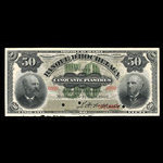 Canada, Banque d'Hochelaga, 50 piastres <br /> 1 mars 1907