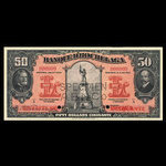 Canada, Banque d'Hochelaga, 50 dollars <br /> 2 janvier 1920