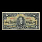Canada, Banque Provinciale du Canada, 5 dollars <br /> 1 septembre 1936