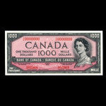 Canada, Banque du Canada, 1,000 dollars <br /> 1954