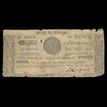 Canada, W.H. Scott & Cie., 20 sous <br /> 25 juillet 1837