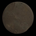 Canada, inconnu, 1/2 penny <br /> 1838