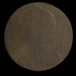 Canada, inconnu, 1/2 penny <br /> 1838