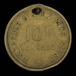 Canada, Alexander Cigar & News Stand, 10 cents <br /> 1926