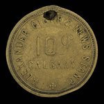 Canada, Alexander Cigar & News Stand, 10 cents <br /> 1926