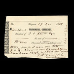 Canada, Province du Canada, 3 livres, 16 shillings, 3 pence <br /> 17 décembre 1850